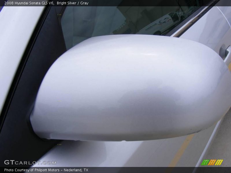 Bright Silver / Gray 2008 Hyundai Sonata GLS V6