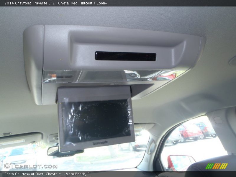 Crystal Red Tintcoat / Ebony 2014 Chevrolet Traverse LTZ