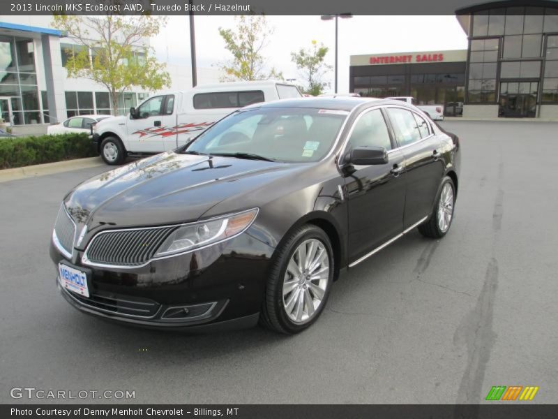 Tuxedo Black / Hazelnut 2013 Lincoln MKS EcoBoost AWD