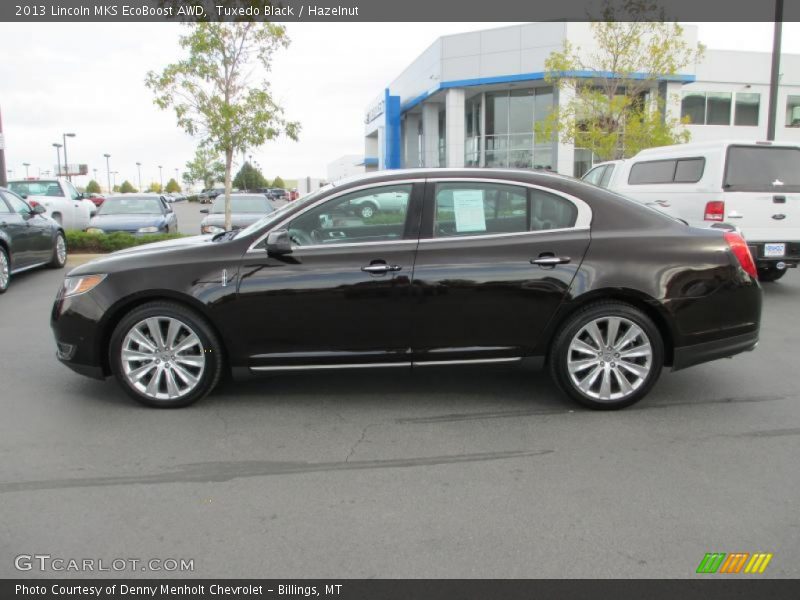 Tuxedo Black / Hazelnut 2013 Lincoln MKS EcoBoost AWD