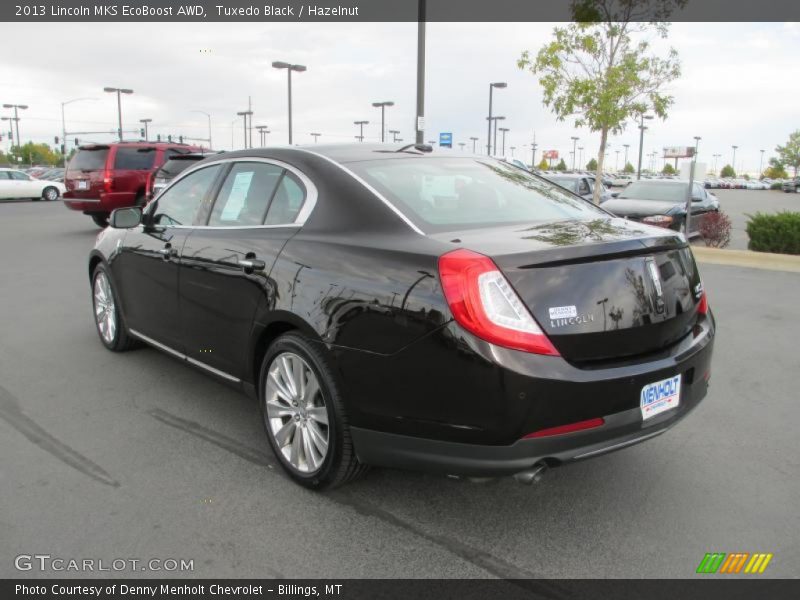 Tuxedo Black / Hazelnut 2013 Lincoln MKS EcoBoost AWD