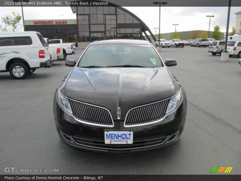 Tuxedo Black / Hazelnut 2013 Lincoln MKS EcoBoost AWD
