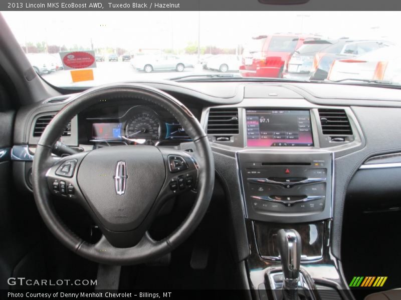 Tuxedo Black / Hazelnut 2013 Lincoln MKS EcoBoost AWD