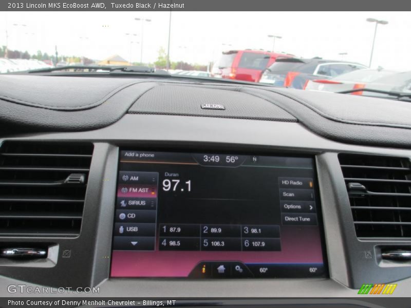 Tuxedo Black / Hazelnut 2013 Lincoln MKS EcoBoost AWD
