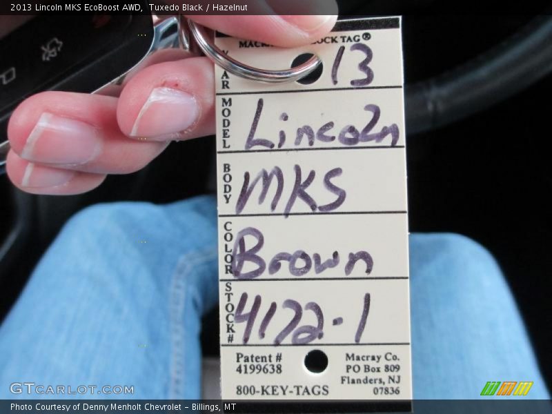 Tuxedo Black / Hazelnut 2013 Lincoln MKS EcoBoost AWD