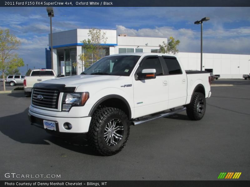 Oxford White / Black 2011 Ford F150 FX4 SuperCrew 4x4