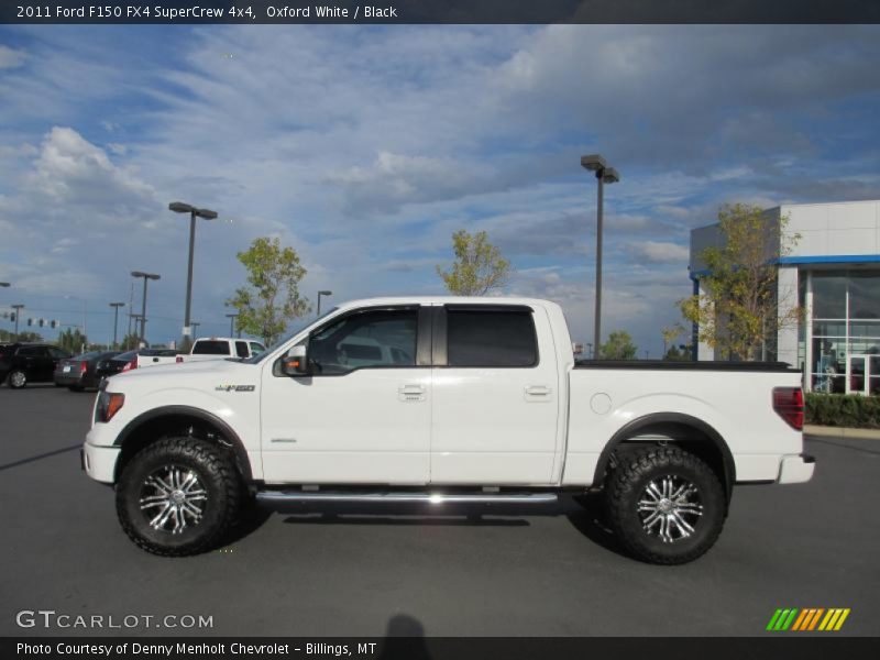 Oxford White / Black 2011 Ford F150 FX4 SuperCrew 4x4