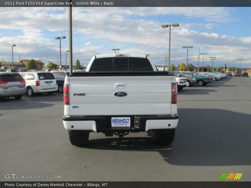 Oxford White / Black 2011 Ford F150 FX4 SuperCrew 4x4
