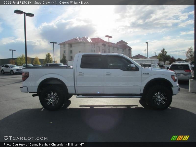 Oxford White / Black 2011 Ford F150 FX4 SuperCrew 4x4