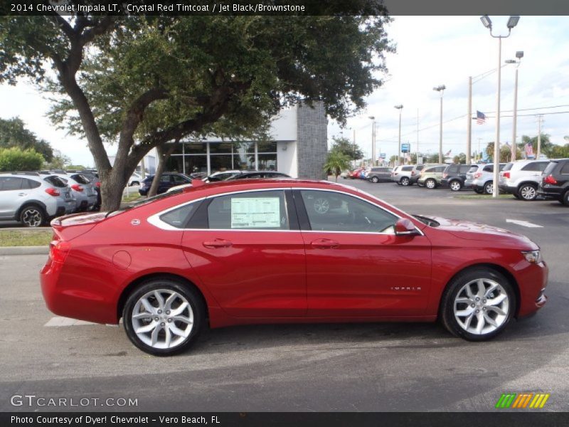 Crystal Red Tintcoat / Jet Black/Brownstone 2014 Chevrolet Impala LT