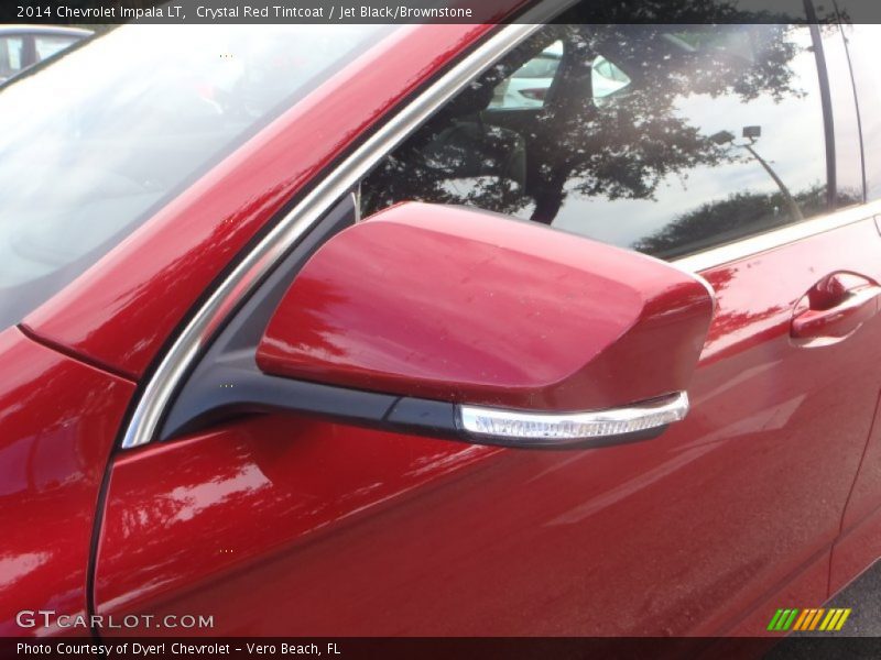 Crystal Red Tintcoat / Jet Black/Brownstone 2014 Chevrolet Impala LT