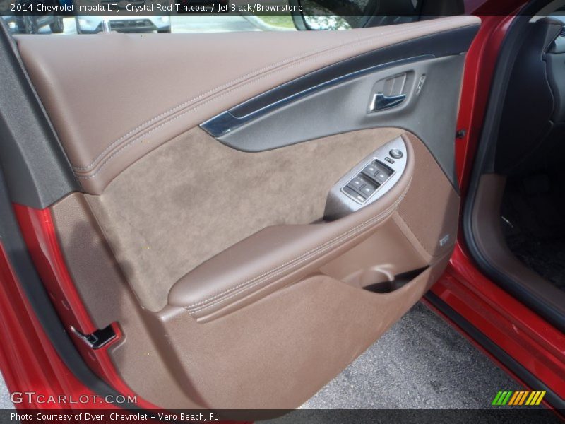 Crystal Red Tintcoat / Jet Black/Brownstone 2014 Chevrolet Impala LT