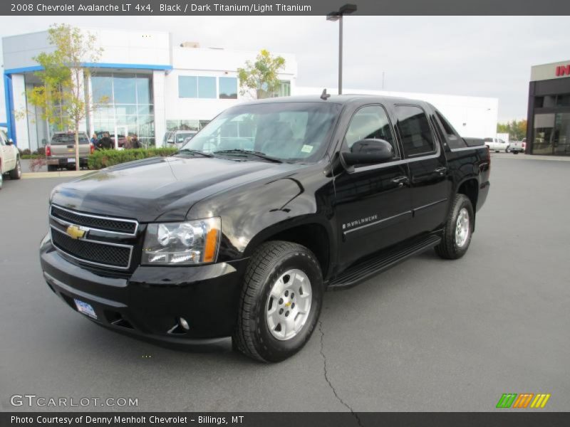 Black / Dark Titanium/Light Titanium 2008 Chevrolet Avalanche LT 4x4