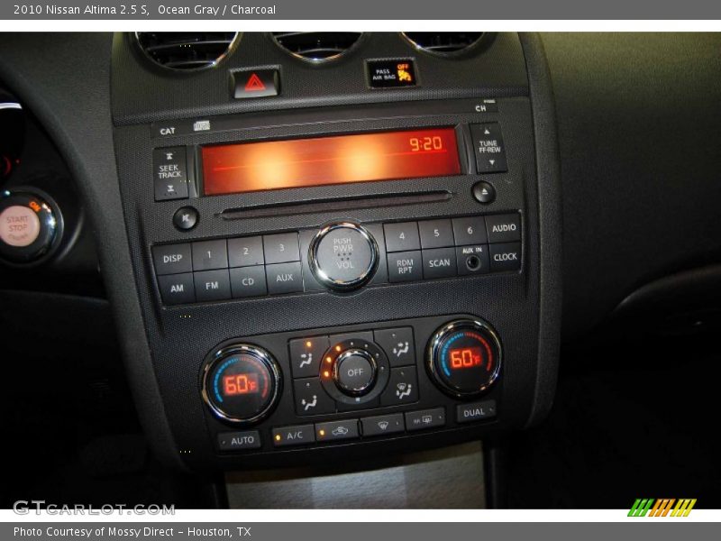 Ocean Gray / Charcoal 2010 Nissan Altima 2.5 S