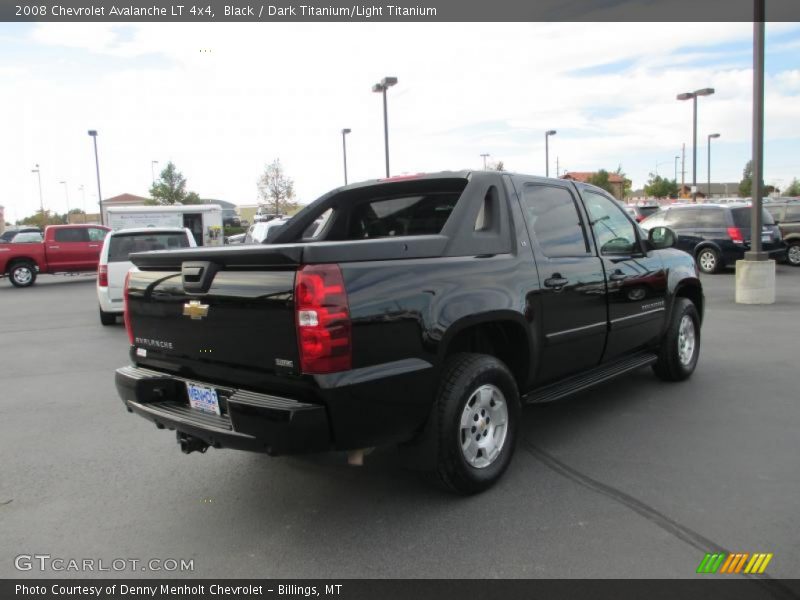 Black / Dark Titanium/Light Titanium 2008 Chevrolet Avalanche LT 4x4