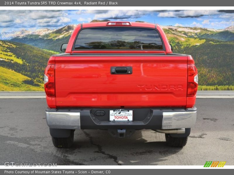 Radiant Red / Black 2014 Toyota Tundra SR5 TRD Crewmax 4x4