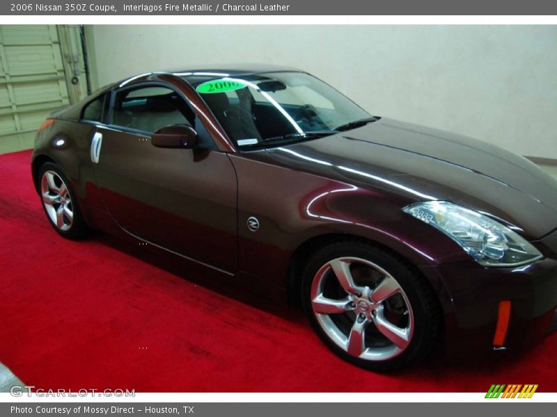 Interlagos Fire Metallic / Charcoal Leather 2006 Nissan 350Z Coupe