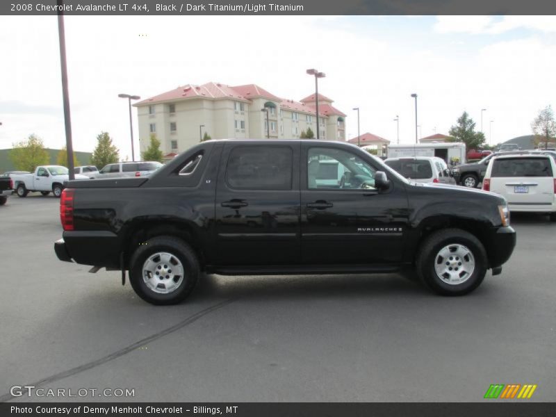 Black / Dark Titanium/Light Titanium 2008 Chevrolet Avalanche LT 4x4