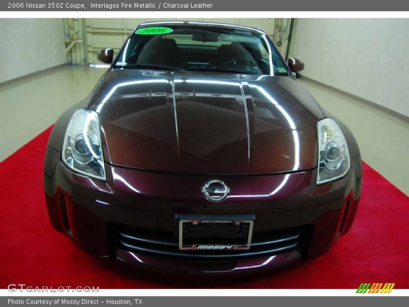 Interlagos Fire Metallic / Charcoal Leather 2006 Nissan 350Z Coupe