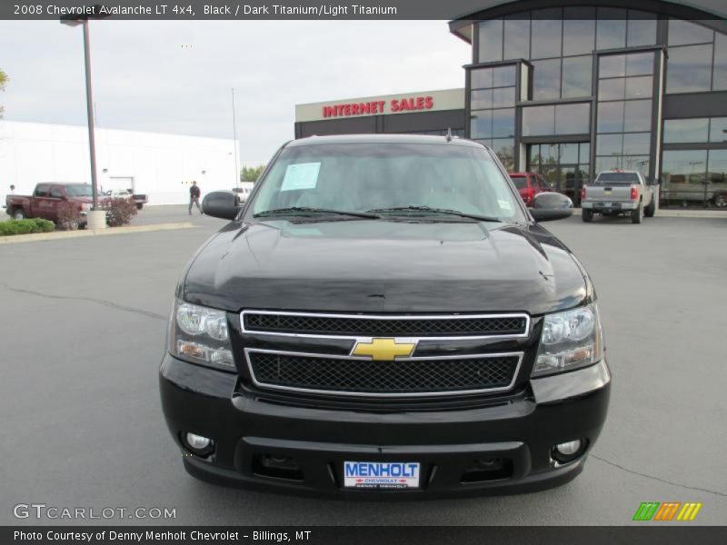 Black / Dark Titanium/Light Titanium 2008 Chevrolet Avalanche LT 4x4