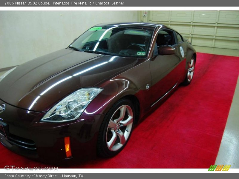 Interlagos Fire Metallic / Charcoal Leather 2006 Nissan 350Z Coupe