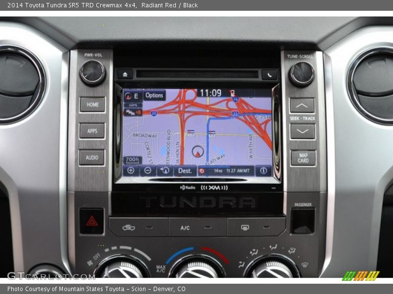 Radiant Red / Black 2014 Toyota Tundra SR5 TRD Crewmax 4x4