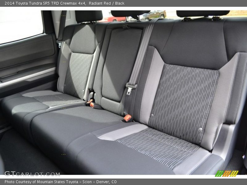 Rear Seat of 2014 Tundra SR5 TRD Crewmax 4x4