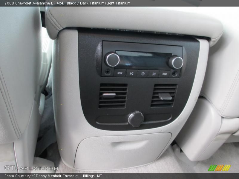 Black / Dark Titanium/Light Titanium 2008 Chevrolet Avalanche LT 4x4