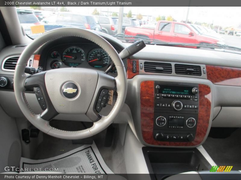 Black / Dark Titanium/Light Titanium 2008 Chevrolet Avalanche LT 4x4