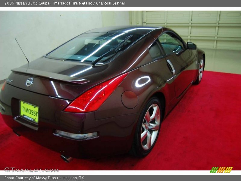 Interlagos Fire Metallic / Charcoal Leather 2006 Nissan 350Z Coupe