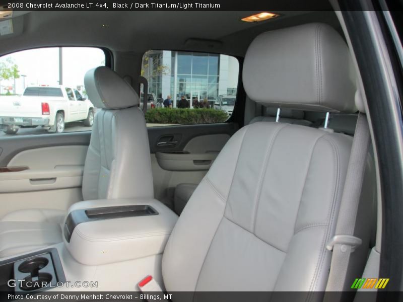 Black / Dark Titanium/Light Titanium 2008 Chevrolet Avalanche LT 4x4
