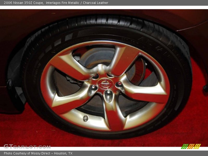 Interlagos Fire Metallic / Charcoal Leather 2006 Nissan 350Z Coupe