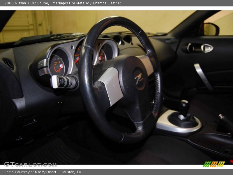 Interlagos Fire Metallic / Charcoal Leather 2006 Nissan 350Z Coupe