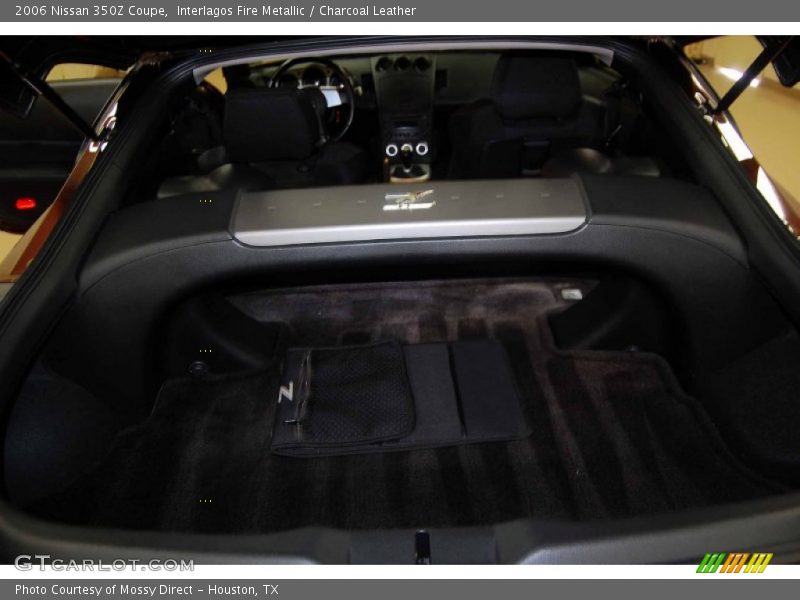 Interlagos Fire Metallic / Charcoal Leather 2006 Nissan 350Z Coupe