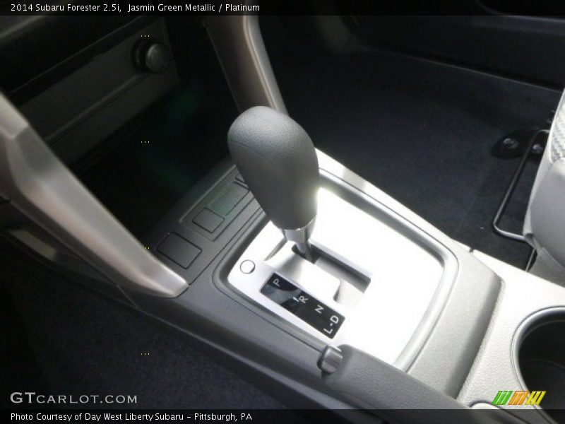Jasmin Green Metallic / Platinum 2014 Subaru Forester 2.5i