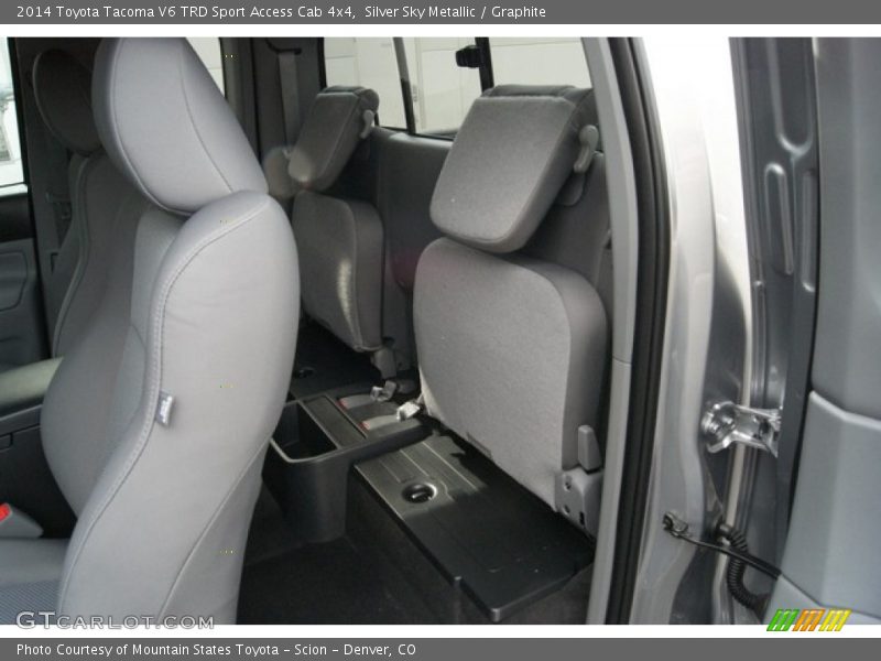 Silver Sky Metallic / Graphite 2014 Toyota Tacoma V6 TRD Sport Access Cab 4x4