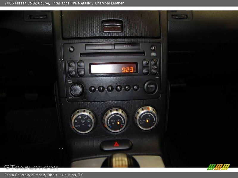 Interlagos Fire Metallic / Charcoal Leather 2006 Nissan 350Z Coupe