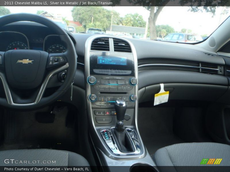 Silver Ice Metallic / Jet Black/Titanium 2013 Chevrolet Malibu LS