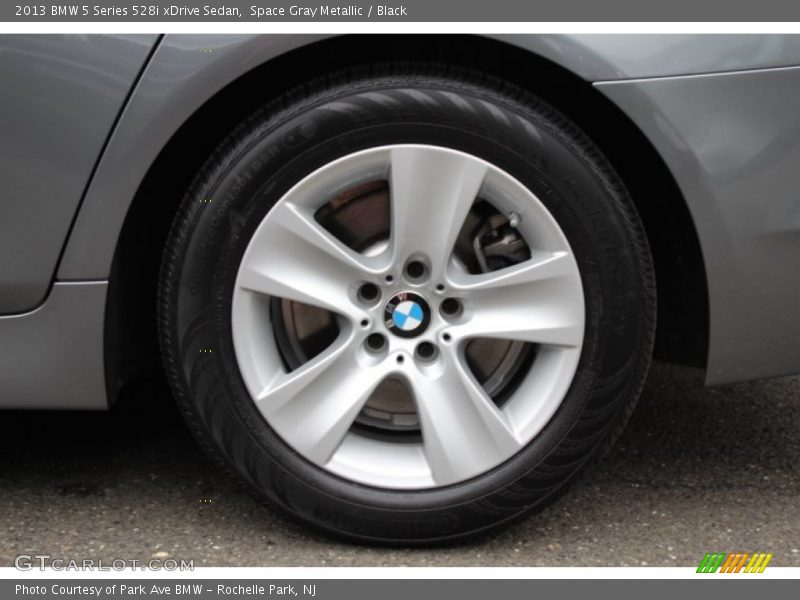 Space Gray Metallic / Black 2013 BMW 5 Series 528i xDrive Sedan
