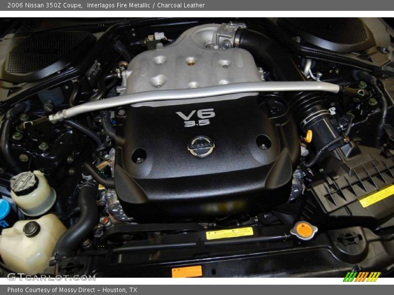 Interlagos Fire Metallic / Charcoal Leather 2006 Nissan 350Z Coupe
