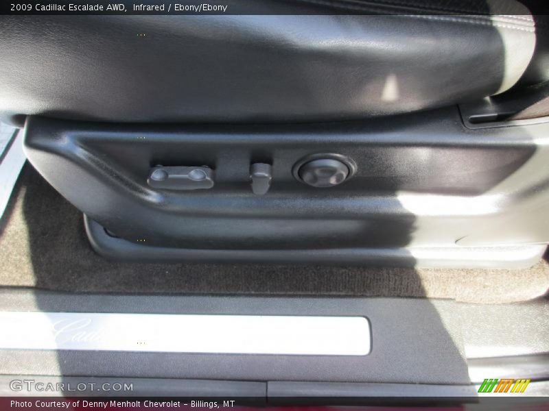 Infrared / Ebony/Ebony 2009 Cadillac Escalade AWD