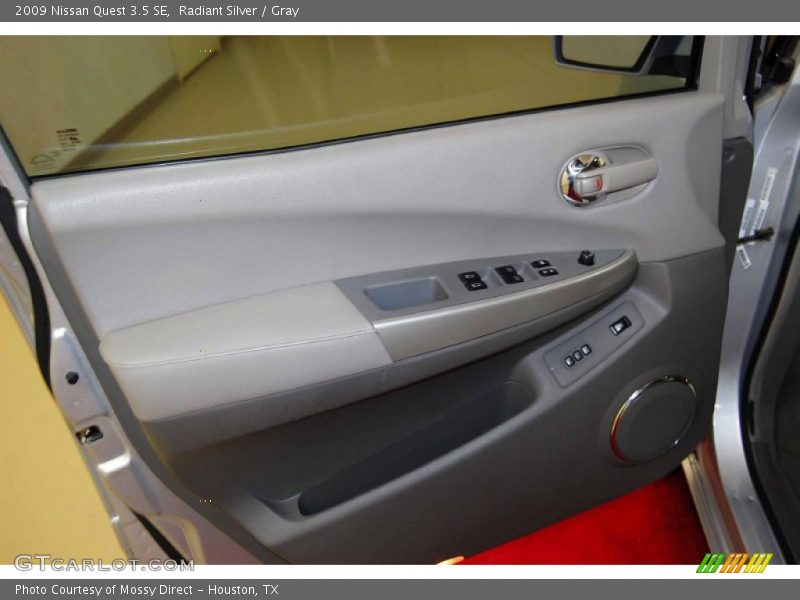 Radiant Silver / Gray 2009 Nissan Quest 3.5 SE