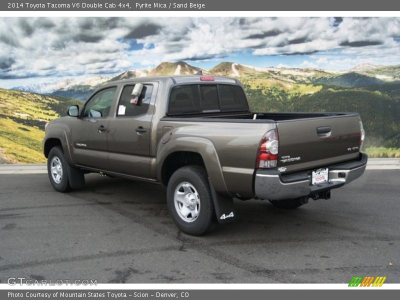 Pyrite Mica / Sand Beige 2014 Toyota Tacoma V6 Double Cab 4x4