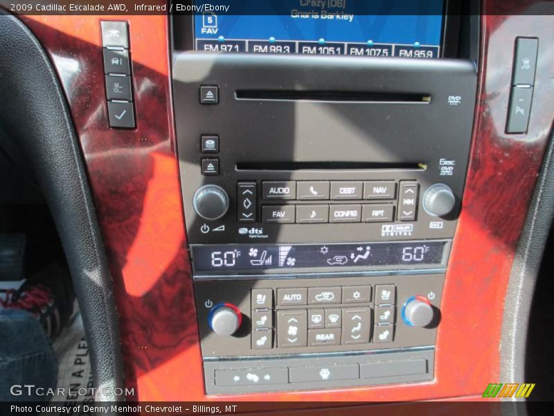 Infrared / Ebony/Ebony 2009 Cadillac Escalade AWD