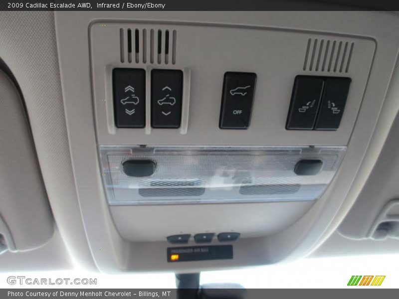 Infrared / Ebony/Ebony 2009 Cadillac Escalade AWD