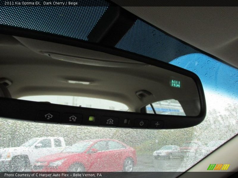 Dark Cherry / Beige 2011 Kia Optima EX