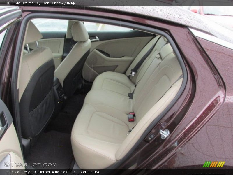 Dark Cherry / Beige 2011 Kia Optima EX