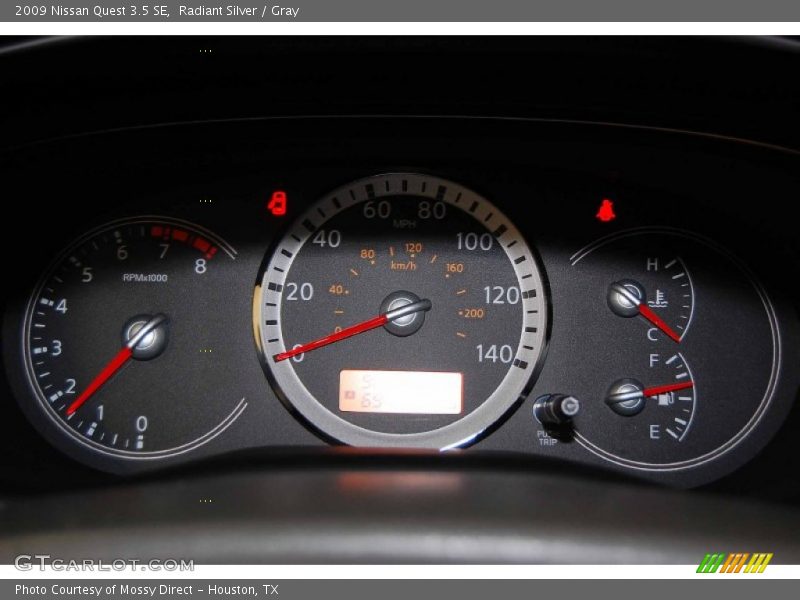 Radiant Silver / Gray 2009 Nissan Quest 3.5 SE