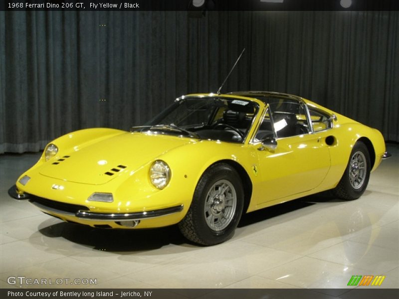 Fly Yellow / Black 1968 Ferrari Dino 206 GT