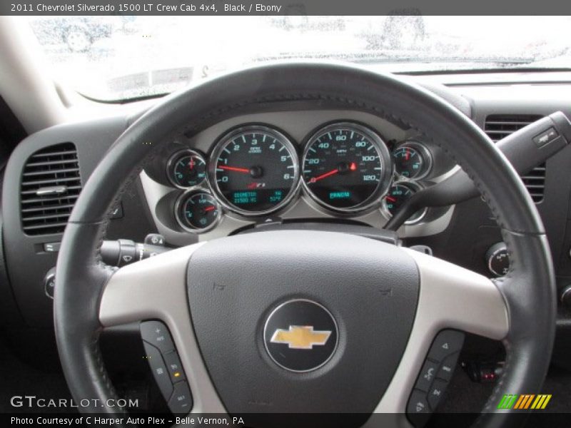 Black / Ebony 2011 Chevrolet Silverado 1500 LT Crew Cab 4x4